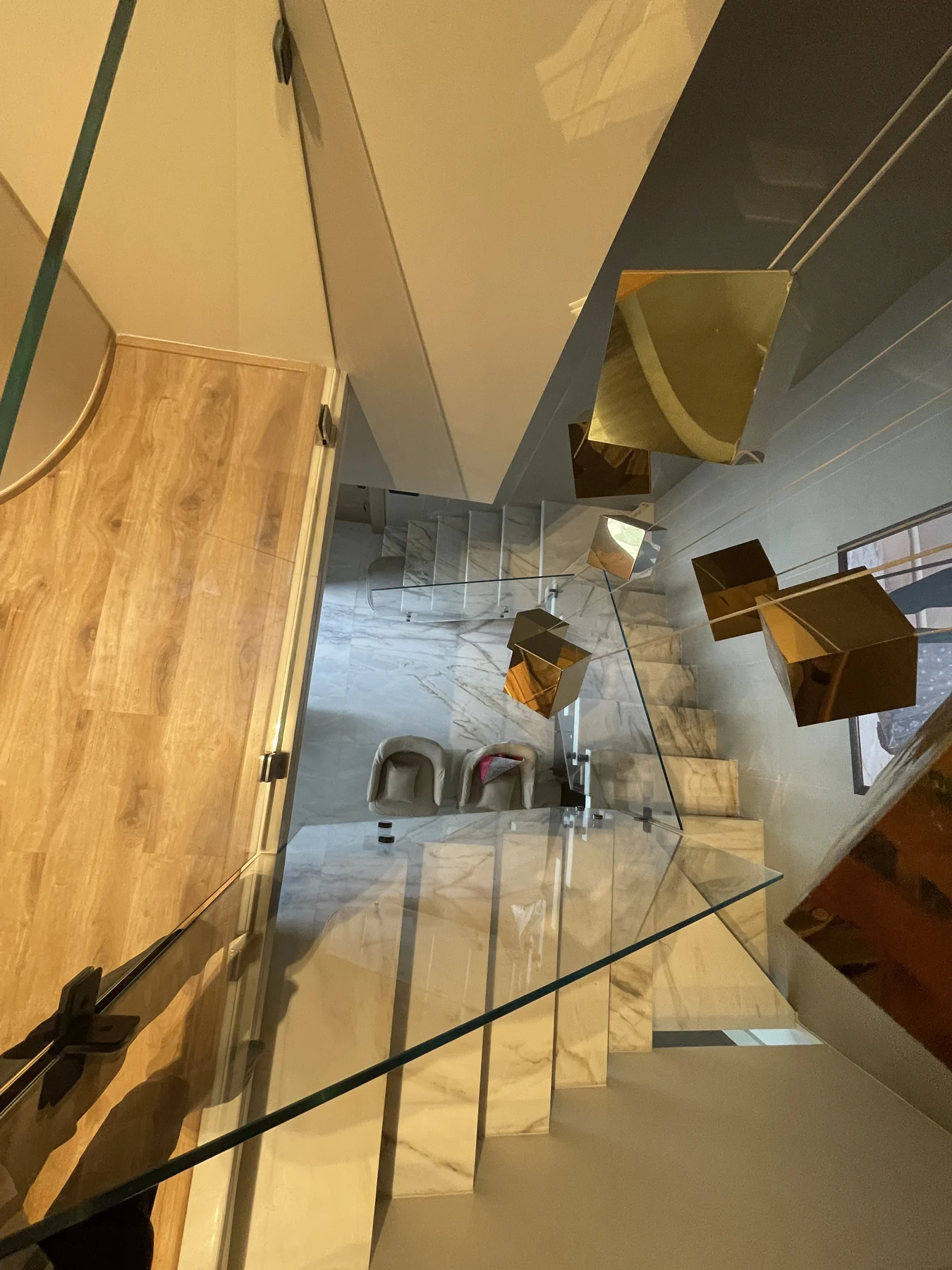Residential interior at Doshi’s House in Prabhadevi, view three